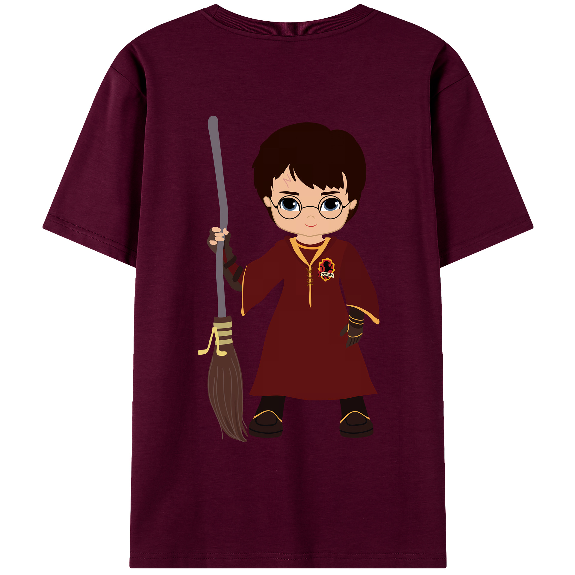 （画像用） Harry Potter ハリー・ポッターシリーズ レディース半袖Tシャツ(バックプリント)